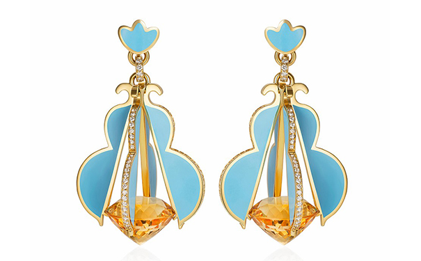 Majesty 金质耳坠