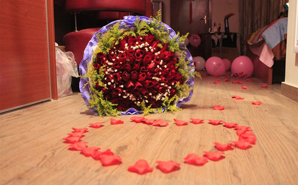 求婚场地布置