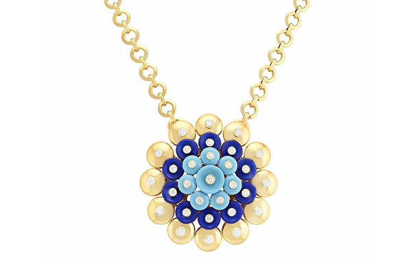  Bouton d’Or 金质挂坠项链