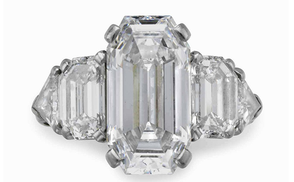 『Lot 187』钻石戒指 拍卖29.75万美元