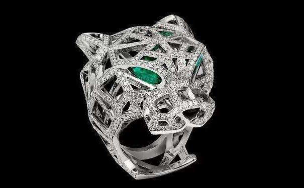 卡地亚猎豹系列戒指