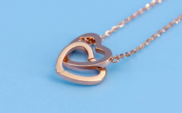 玫瑰金项链 玫瑰金项链