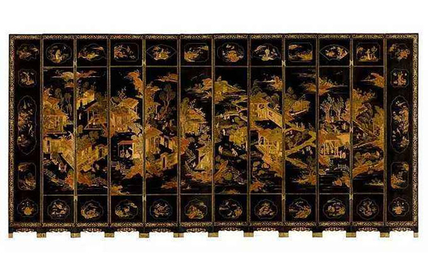 香奈儿小姐屏风