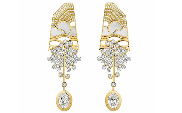 HORIZON LOINTAIN 金质耳坠