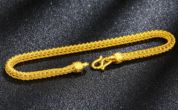 男士黄金手链