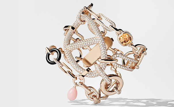 Grand Jeté 玫瑰金手镯