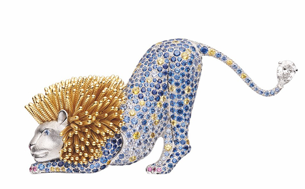 Espiègleries 白金胸针