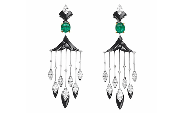 Cascades royales 白金耳坠