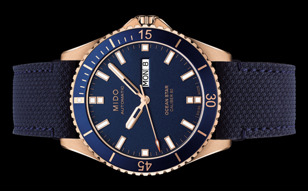 瑞士美度表全新OCEAN STAR领航者系列长动能全自动机械表 【型号：M026.430.36.041.00】