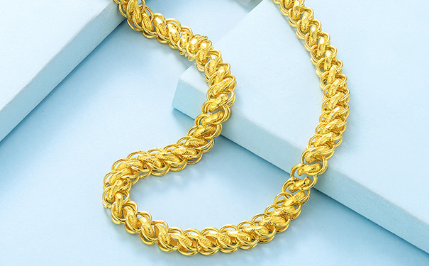 男士黄金项链