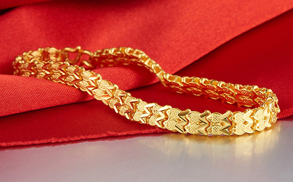 纯金手链
