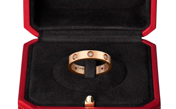 卡地亚情侣戒指