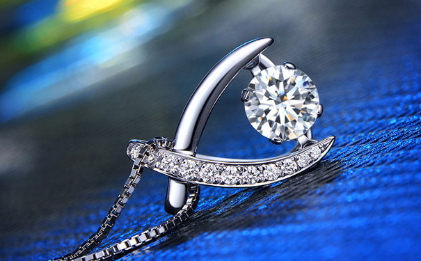 德西尔珠宝18k金钻石项链