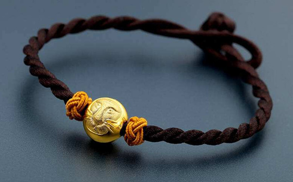 黄金转运珠手链