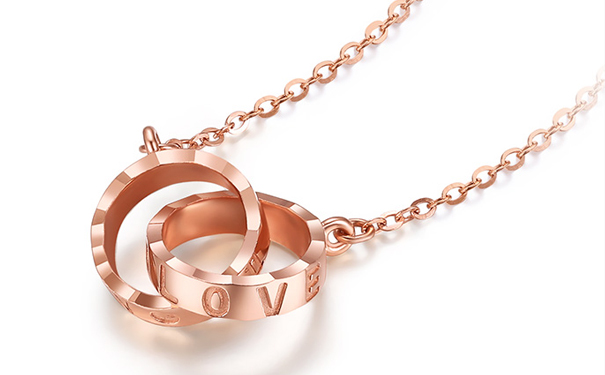 玫瑰金项链一条多少钱