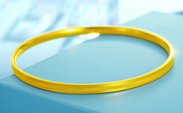 空心黄金手镯好