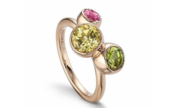 Sparks of Fire 玫瑰金戒指