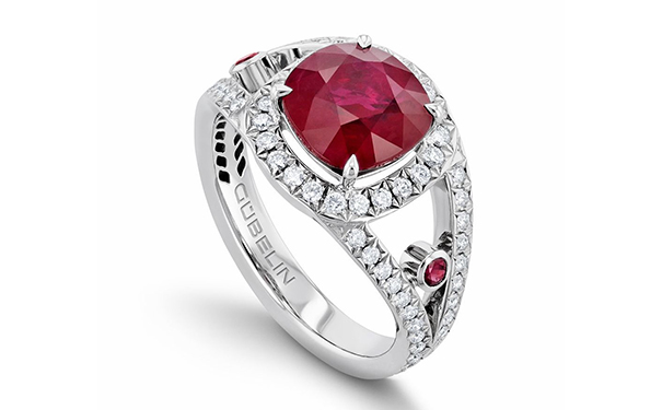 Glowing Ember 白金戒指