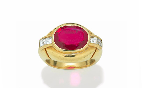 『Lot 83』红宝石戒指