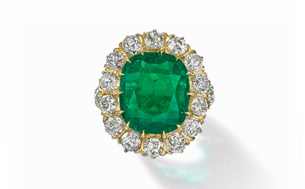 『Lot 135』祖母绿戒指