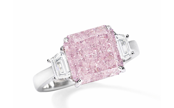 『Lot 1891』粉钻戒指