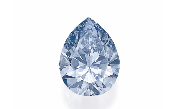 『Lot 1856』蓝钻戒指