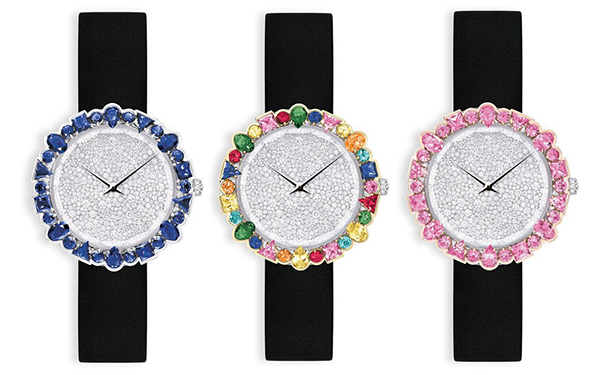 3枚「La D De Dior Cocotte」高级珠宝腕表新作