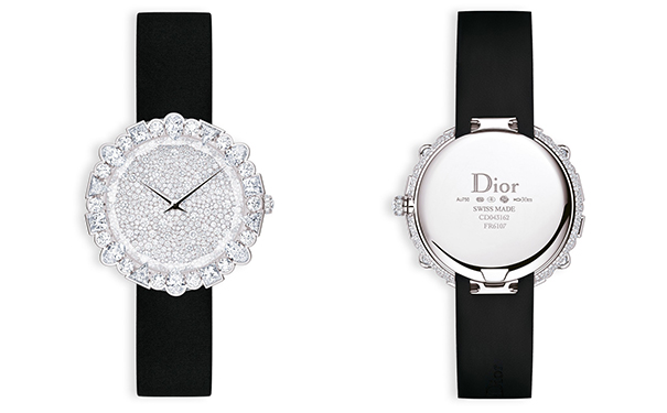 La D De Dior Cocotte 高级珠宝腕表