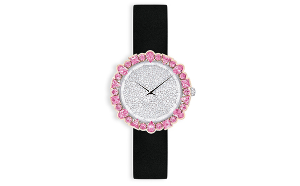 La D De Dior Cocotte 高级珠宝腕表