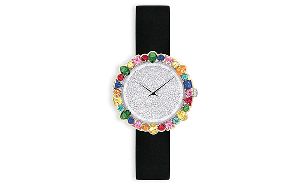 La D De Dior Cocotte 高级珠宝腕表