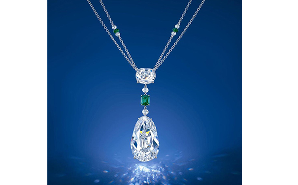 「Eye of Golconda」钻石挂坠