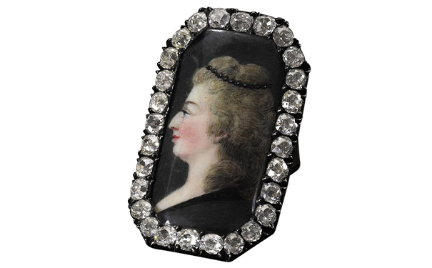 钻石戒指，18世纪末