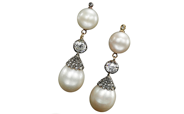 天然珍珠耳坠