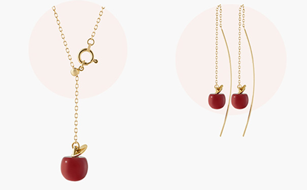 CIRCLE珠宝Coral系列苹果造型
