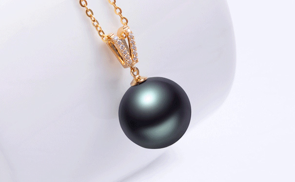 黑珍珠吊坠