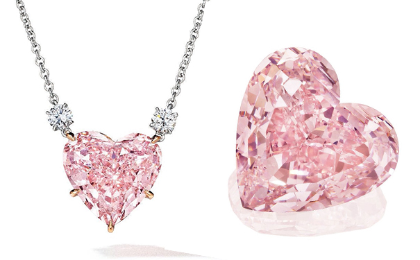 『Lot 356』粉钻项链  估价：950万-1200万美元