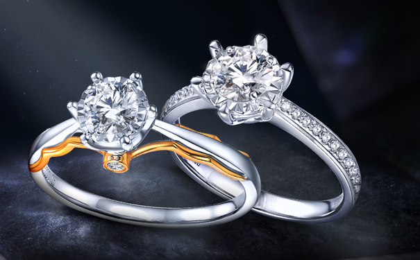 一克拉钻石戒指