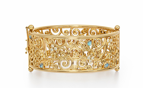 Lattice 金质手镯