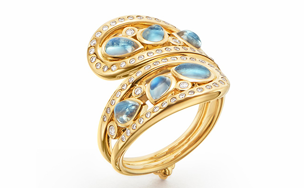 Arabesque Mummy 金质戒指