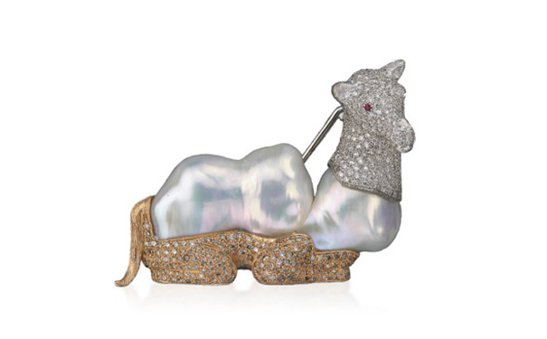 Buccellati 布契拉提 Animalier系列 骆驼胸针