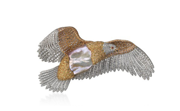 Buccellati 布契拉提 Animalier系列 老鹰胸针