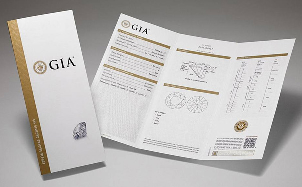 GIA钻石证书