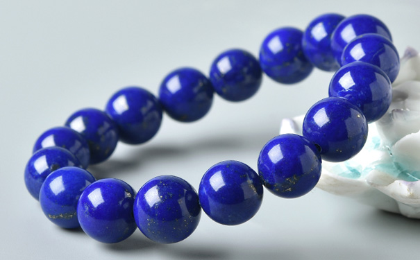 青金石手链展示