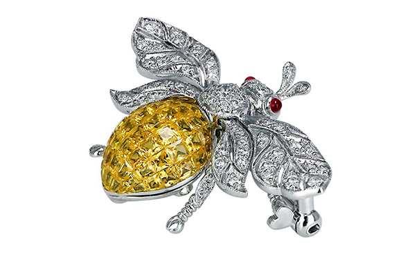 圆形切割钻石镶嵌