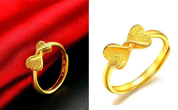 黄金戒指那种款式比较时尚