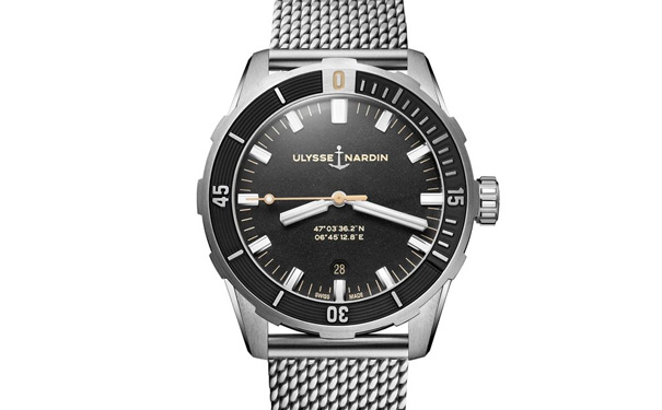 雅典表推出全新潜水表