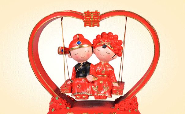 定制结婚摆件
