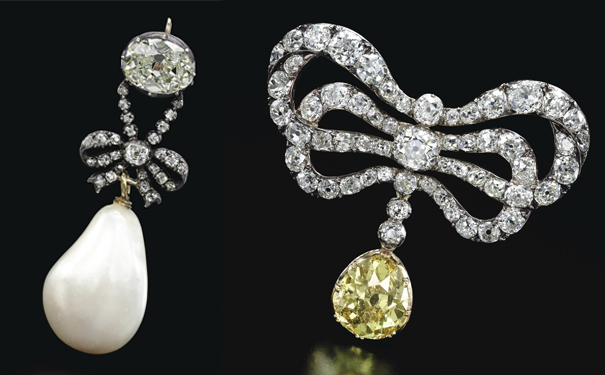 法国皇后Marie-Antoinette的蝴蝶结首饰