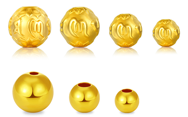 黄金首饰中常用的花朵元素