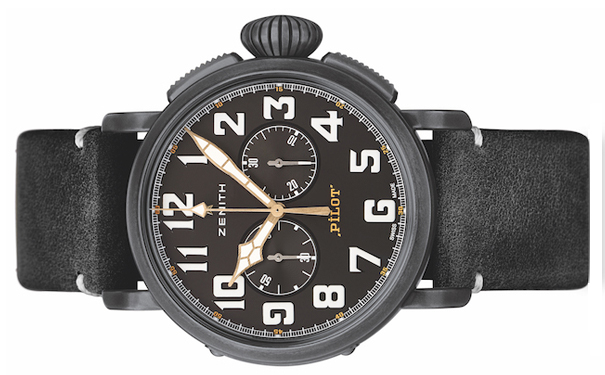 ZENITH真力时飞行员系列TYPE 20 TON-UP御行计时码表